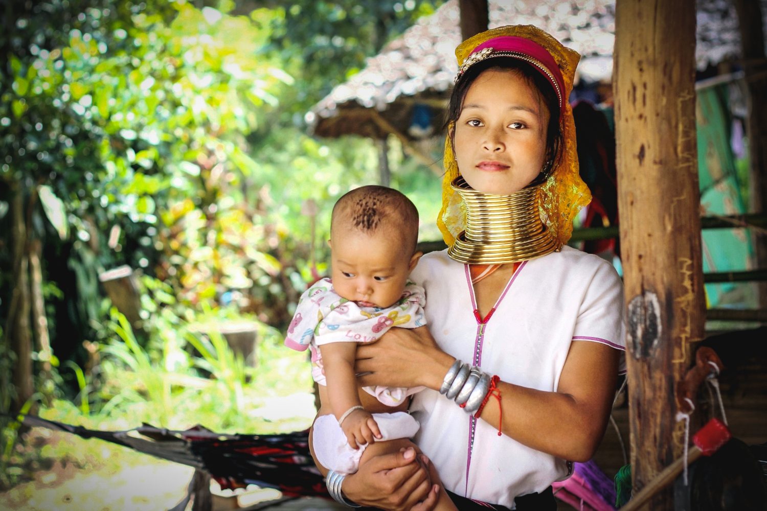 hilltribe village Chiang Mai Thailand