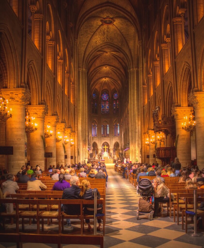 Service at Notre Dame by Paul de Burger