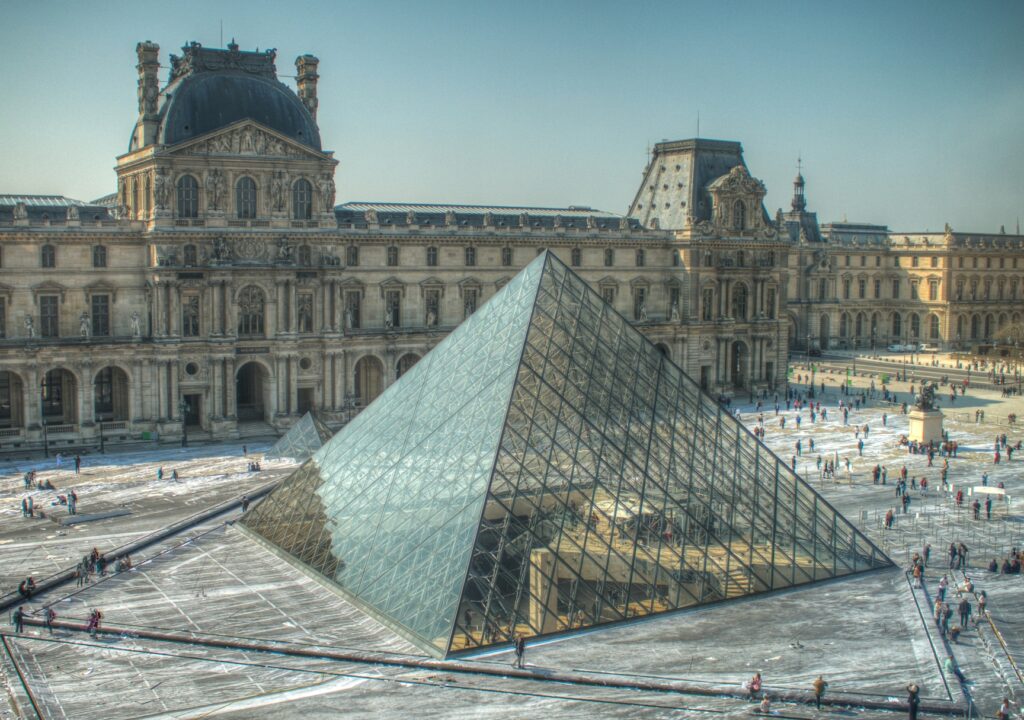 Louvre Pyramid by Paul de Burger