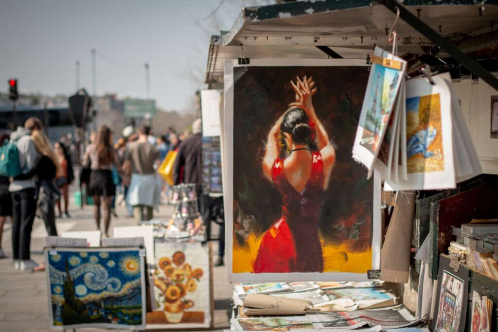 Book Seller on the Seine