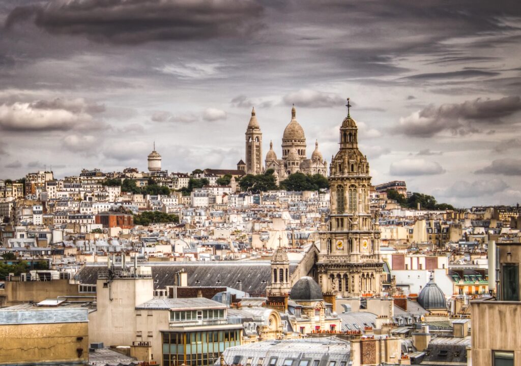 Sacre Coeur from Printemps by Paul de Burger